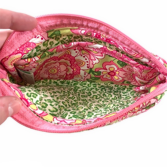 NWOT VERA BRADLEY Small Pink Wristlet—Petal Pink - Picture 6 of 7